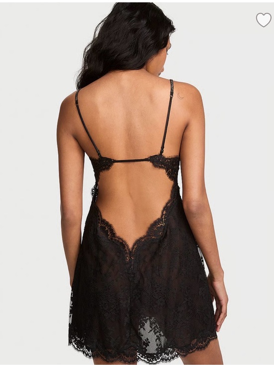 Victoria's Secret Other - Victoria Secret Twinkle Strap Lace Mini Slip Dress